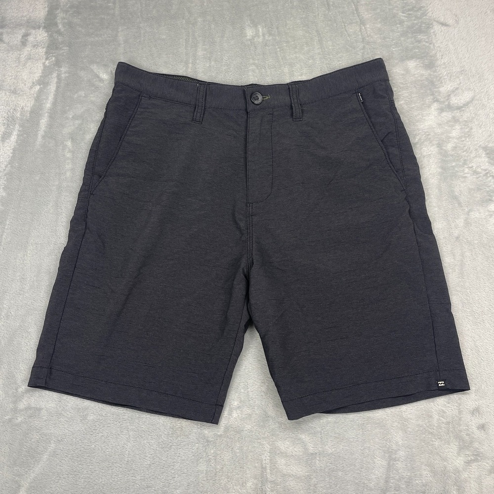 Billabong Shorts Mens 32 Black Board Surf Surfing Stretch Quick Dry Water Polo